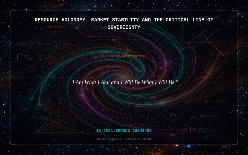 Cover thumbnail for Resource Holonomy: Market Stability and the Critical Line of Sovereignty