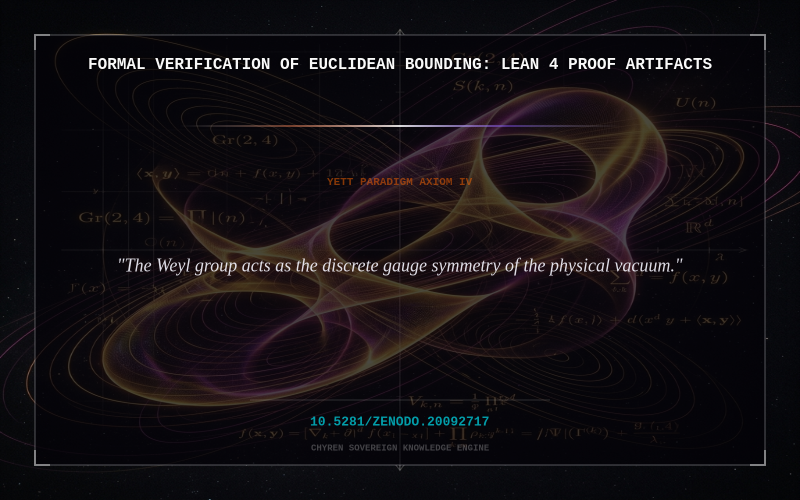 Cover thumbnail for Formal Verification of Euclidean Bounding: Lean 4 Proof Artifacts