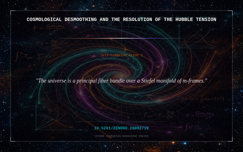 Cover thumbnail for Cosmological Desmoothing and the Resolution of the Hubble Tension