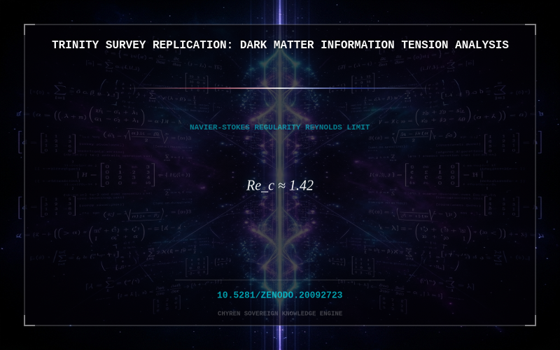 Cover thumbnail for Trinity Survey Replication: Dark Matter Information Tension Analysis